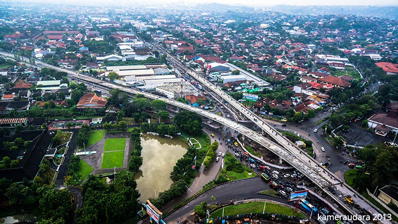 foto udara flyover